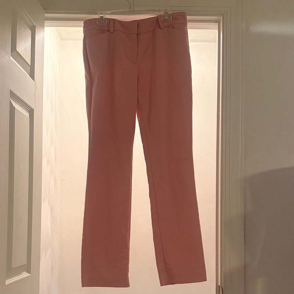 New York & Company Blush Straight Leg Pants